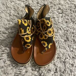 Sunflower Sandals